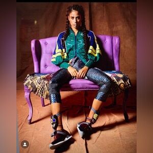 In Earnest Byron Lars Letterman size Colourful Patterned Outfit